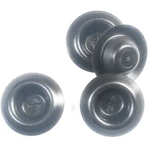 BP-1/2" 0.5 inch Recessed Mount Black Plastic Body and Sheet Metal Hole Plug Qty 50 PDR Paintless Dent Repair
