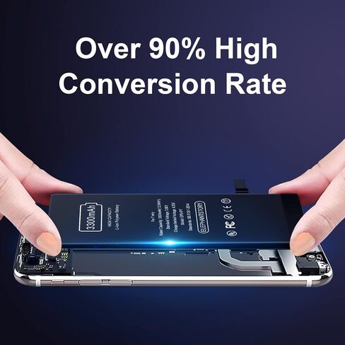 بطارية بديلة لهاتف iPhone 7، دورة 0 جديدة ذات سعة عالية للطراز A1660 A1778 A1779 مع مجموعة أدوات إصلاح كاملة وتعليمات in Kuwait