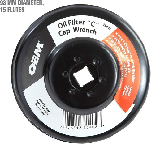 GreatNeck 25402 Cap Style Oil Filter Wrenches- “C" Cap (93 mm , 15 flutes) in Saudi Arabia