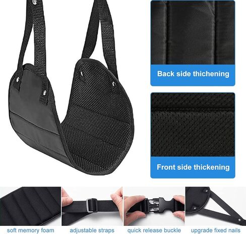 Travel in Comfort with Our Airplane Footrest - Must Have Travel Essentials for Flying, No Clashing Foot Hammock & Portable Plane Leg Rest,Including Travel Pillows for Sleeping Airplane in Saudi Arabia