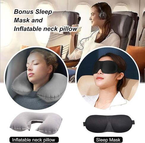 Travel in Comfort with Our Airplane Footrest - Must Have Travel Essentials for Flying, No Clashing Foot Hammock & Portable Plane Leg Rest,Including Travel Pillows for Sleeping Airplane in Saudi Arabia