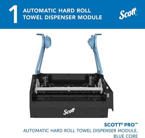 وحدة توزيع المناشف الصلبة الأوتوماتيكية Scott® Pro™ فقط (34361)، للمناشف الدوارة Blue Core Scott® Pro™ (الكمية 1) in Saudi Arabia