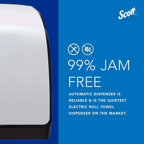 وحدة توزيع المناشف الصلبة الأوتوماتيكية Scott® Pro™ فقط (34361)، للمناشف الدوارة Blue Core Scott® Pro™ (الكمية 1) in Saudi Arabia