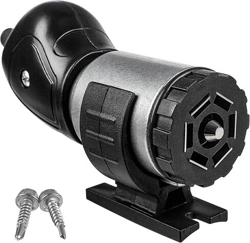7 Pin Trailer Plug,7 Way Trailer Plug with IP68 Waterproof Seal,Trailer Light Adapter Compatible with All Standard 7-Way Trailer Sockets in Saudi Arabia