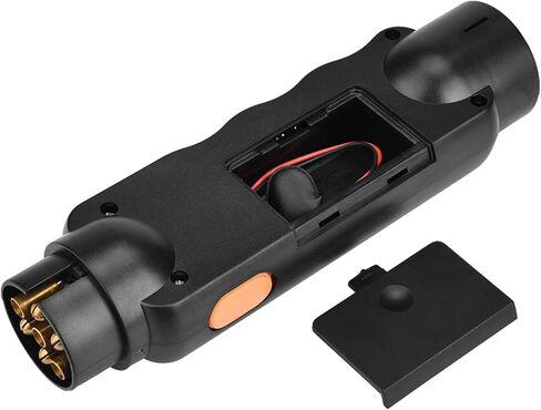 جهاز اختبار التوصيل الدائري للمقطورة بـ 7 اتجاهات، دائرة سلك الضوء لقطر المقطورة 12 فولت، موصل قابس اختبار الأسلاك الزرقاء، أداة تشخيص أسلاك وصلة المقطورة للشاحنات والمعسكرات الترفيهية (قابس الاتحاد الأوروبي) in Kuwait