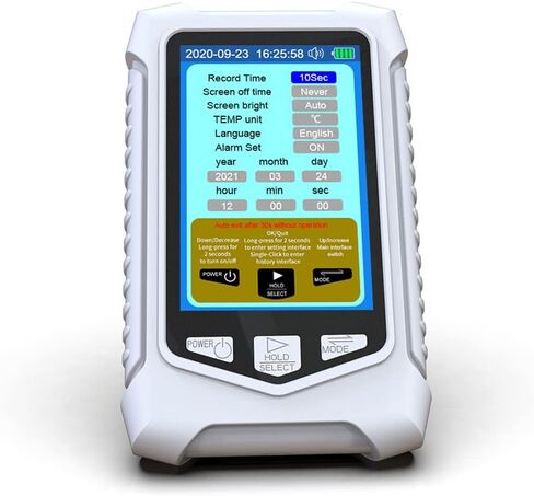Portable Ammonia Gas Detector, Handheld NH3 Meter, NH3/ Temperature/Humidity Monitor, Ammonia Analyzer, Gas Monitor, Air Quality Monitor in Kuwait