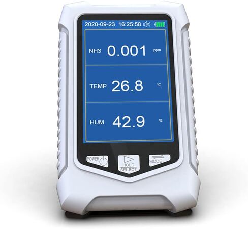 Portable Ammonia Gas Detector, Handheld NH3 Meter, NH3/ Temperature/Humidity Monitor, Ammonia Analyzer, Gas Monitor, Air Quality Monitor in Kuwait