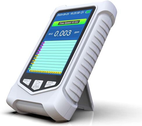Portable Ammonia Gas Detector, Handheld NH3 Meter, NH3/ Temperature/Humidity Monitor, Ammonia Analyzer, Gas Monitor, Air Quality Monitor in Kuwait