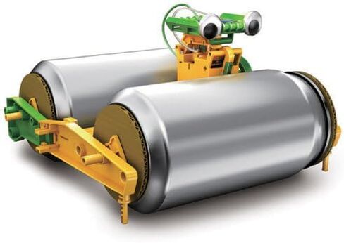 Super Solar Recycler | RRR | Reuse-Recyle-Repurpose | Turn Old Water Bottler-Cans-CDs into Solar Powered Toys in Saudi Arabia