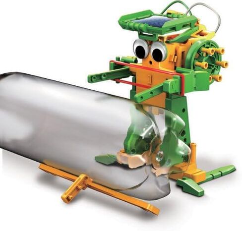 Super Solar Recycler | RRR | Reuse-Recyle-Repurpose | Turn Old Water Bottler-Cans-CDs into Solar Powered Toys in Saudi Arabia