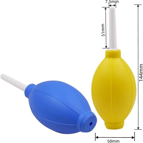 منفاخ هواء منفاخ كرة الغبار من HNOYGNU، أداة تنظيف مضخة نفخ مطاطية، منظف منفاخ صغير لإزالة الغبار والأوساخ من الكاميرات، والساعة، والهاتف الخلوي، والعدسات in Kuwait