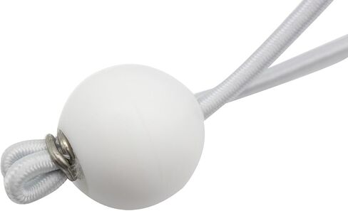 Heavy Duty 6" 100 PC Ball Bungee Canopy Tarp Tie Down Cord White Color Bonus 6 PK Mini Bungee Cord in Saudi Arabia