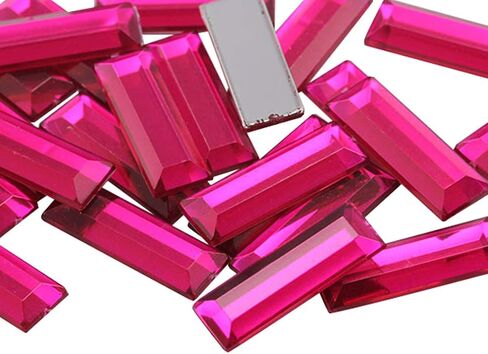 Allstarco 22x7mm كريستال شفاف.AC الرغيف الفرنسي مسطح الظهر مستطيل أكريليك أحجار الراين البلاستيك الأحجار الكريمة للحرف اليدوية زي الزينة بطاقة صنع المجوهرات صنع المجوهرات جواهر تأثيري 40 جهاز كمبيوتر شخصى in Kuwait
