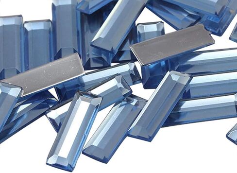 Allstarco 22x7mm كريستال شفاف.AC الرغيف الفرنسي مسطح الظهر مستطيل أكريليك أحجار الراين البلاستيك الأحجار الكريمة للحرف اليدوية زي الزينة بطاقة صنع المجوهرات صنع المجوهرات جواهر تأثيري 40 جهاز كمبيوتر شخصى in Kuwait