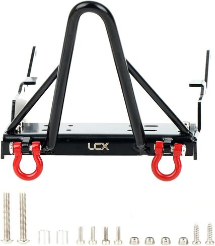 Racing 1/10th RC Crawler Car CNC Machined Metal Front Bumper for Axial Capra Unlimited Trail Buggy UTB10, Upgrades Parts Accessories in Saudi Arabia