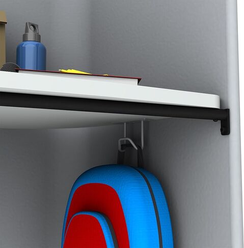 Learniture Gray Workstation Privacy Carrel Study أو Work Pod in Kuwait