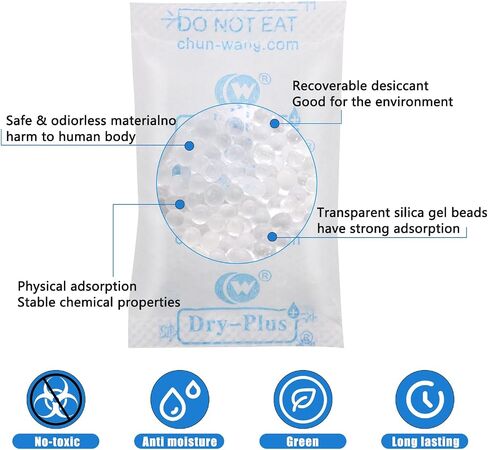 Silica Gel Packets 50 Packs 5 Gram Desiccant Packs for Moisture Control Desiccant Packs for Storage Dry Bags for Electronics Jewelry Shoes Boxes Dryer (50) in Saudi Arabia