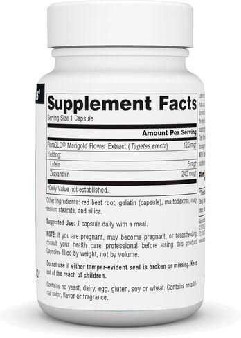 Source Naturals Lutein with FloraGLO, Antioxidant Carotenoid* -6 mg, 45 Capsules in Saudi Arabia