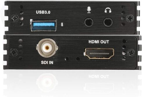 بطاقة التقاط VGA، جهاز التقاط VGA إلى USB مع حلقة VGA، ومدخل ميكروفون يدعم فيديو HD 720P للألعاب، والبث، والتدريس، ومؤتمرات الفيديو، والبث المباشر in Kuwait