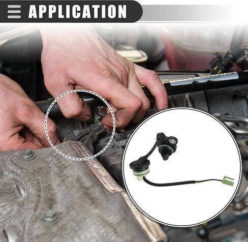 Motoforti Automatic Transmission Input Speed Sensor, Vehicle Speed Sensor, for Buick Cascada 2016-2018, Plastic, No.24276627/24259853/24275801, Black in Saudi Arabia