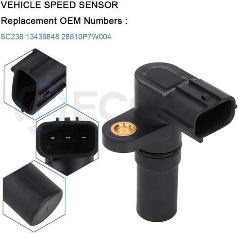 ECCPP Vehicle Transmission Speed Sensor fit for 2001-2002 for Acura MDX,2001-2003 for Acura TL,2001-2004 for Honda Civic,2002-2004 for Honda CR-V,2002-2004 for Honda Odyssey in Saudi Arabia