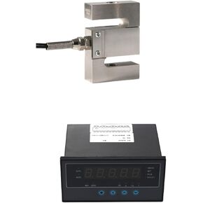S-Type Load Cell Sensor with Indicator Display Tension and Compression Force Weight Pressure 5KG 10KG 20KG 30KG 50KG 100KG(200KG and Indicator) in Kuwait