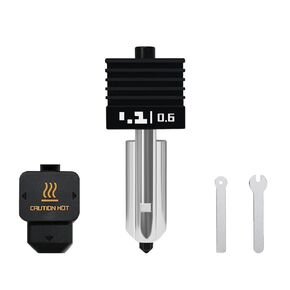3 عبوات 0.2 مم/0.4 مم/0.6 مم H2D Hotend مع غطاء سيليكون P2S، مجموعة أدوات بثق فوهة سريعة التبديل من الفولاذ الصلب لطابعة Bambu Lab X2D/P2S/H2D/H2S ثلاثية الأبعاد in Kuwait