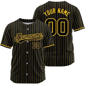 Custom Pinstripe Baseball Jersey, Printed Stitched Add Your Name Number Logo, Baseball Shirt Uniform, Men Women Youth Kids in Saudi Arabia
