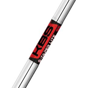مجموعة أعمدة حديدية جديدة KBS $-Taper Lite Chrome .370 بوصة عادية/قاسية/X-Stiff Flex in Kuwait