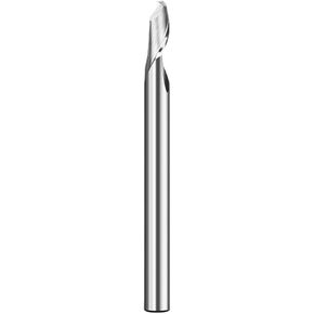 1pcs 8mm Shank Carbide Single Flute End Mill Cutting Diameter 3-8mm O Flute Spiral CNC Router Bit HSS Milling Cutter Engraving Bit for Aluminum Acrylic Woodworking(8x5x16x100mm) in Saudi Arabia