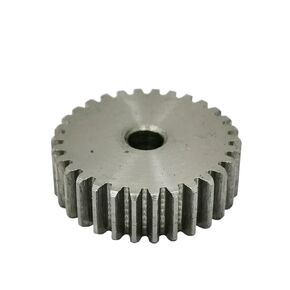 Steel Heavy Duty Motor Pinion Gear 1pcs Spur Gear 1M28/29/30/31/32/33/34/35T Rough Hole 6mm Pinion Carbon Steel Motor Total Height 10mm(33 Teeth) in Saudi Arabia