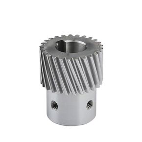 Steel Heavy Duty Motor Pinion Gear Helical Left Hand 1.25M Rack Gear Pinion(1.25M 14D1 25T) in Saudi Arabia