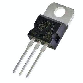 STMicroelectronics L7805CV L7805 7805 منظم الجهد IC الخطي 5V 1.5A TO220AB TO-220 صديق للوحة الخبز (عبوة من 10) in Kuwait