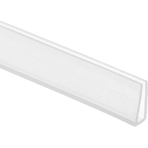 PATIKIL U Channel Edging Trim, 13Ft Sheet Metal Edge Guard Protector Rubber Edge Trim Air Sealed Seal Strip, 1/8" Slot, Fits 3/32"-1/8" Edge, 15/32" x5/128 x1/5" in Kuwait