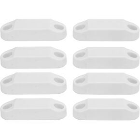 Diydeg المغناطيسي الأمتعة الباب الصيد وحامل عدة، 4 زوج أسود RV باب التخزين مع 16 مسامير، RV المغناطيسي الباب الصيد لمقاطع الربيع البلاستيكية المعسكر السيارات المنازل in Kuwait