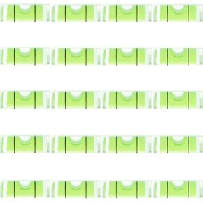 JYK مستوى أسطواني صغير 20 قطعة، مستويات فقاعات أفقية صغيرة 9.5 × 30 مم - مثالية للقياس والتخطيط والمشروعات اليدوية in Kuwait