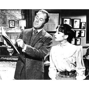 Athlon Sports CTBL-025465 8 × 10 بوصة. صورة Audrey Hepburn & Rex Harrison غير الموقعة My Fair Lady Vintage، أبيض وأسود in Kuwait