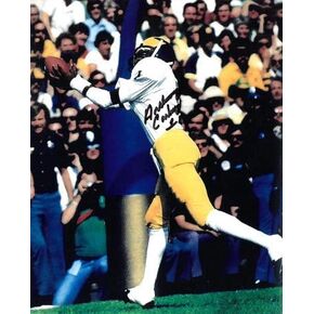 Athlon Sports CTBL-024057 أنتوني كارتر موقعة من Michigan Wolverines 8 × 10 بوصة. الصورة رقم 1 TD Catch in Kuwait