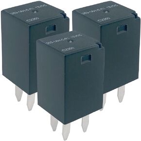 303-1AH-S-R1 12VDC Relay، حزمة واحدة، 12V DC 20A+ مرحل عالمي صغير، للسيارات والدراجات النارية وإضاءة LED والقرن والمروحة ومشاريع DIY in Kuwait
