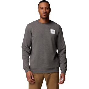 Columbia Mens Trek Crew, Charcoal Heather/Boxy Brand, 5X Tall in Kuwait