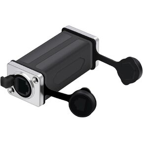 10Pcs RJ45 Connector 8P8C RJ45 Female to Female Network Straight Adapter Couplers(65mm Plastic) in Saudi Arabia