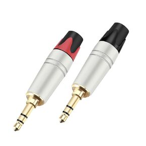 10 قطعة/الوحدة 3 أقطاب ستيريو 3.5 مللي متر ذكر التوصيل الصوت سلك موصل سماعة جاك 3.5 مللي متر ستيريو التوصيل 3 دبوس 1/8 بوصة كابل موصل (TC211-MIX) in Kuwait