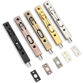 4 6 8 10 Inch Stainless Steel Hidden Door Bolt Security Guard Door Latch Sliding Door Lock Bathroom Bolt Proof 1Pcs (Color : Green Bronze 6inch) in Saudi Arabia