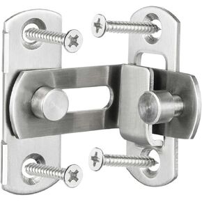 Slide Latch,Gate Bolt Lock,Bolt Sliding Door Lock, 3/4 Inch 90 Degree Right Angle Door Latch Hasp Bending Latch Buckle Bolt with Screws for Doors Bolt Sliding Lock Barrel (Color : 4inc ( Color : 4inch in Saudi Arabia