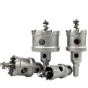 1 قطعة 16-65 مللي متر الأساسية هول المنشار كربيد تلميح TCT التدريبات للصلب كربيد المعادن القاطع أداة ألواح فولاذية سميكة الحفر (20 مللي متر) in Kuwait