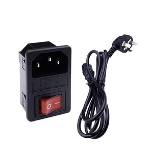 AC Series Power Switch Power Socket with Switch and Insurance Appliance Socket AC pin Socket(Power Outlet) in Saudi Arabia