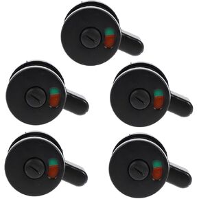 5 قطعة مؤشر خصوصية المرحاض العام قفل الباب مؤشر مفتوح ومغلق للمطارات ومراكز التسوق والمكاتب سهلة التركيب والبناء القوي in Kuwait