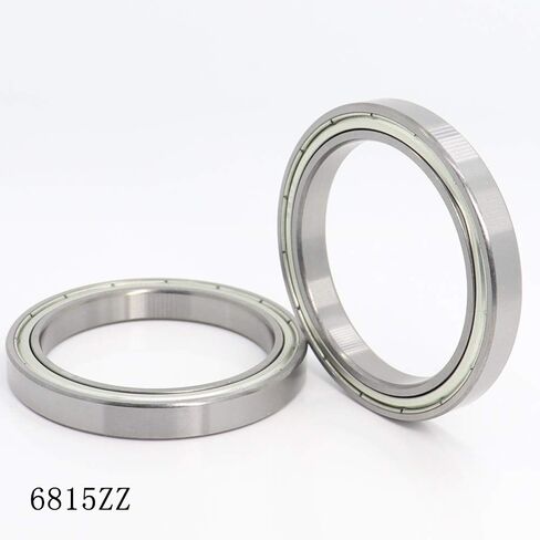 6815 ZZ Deep Groove Ball Bearing ABEC-1 Metric Thin Section Bearings 61815 6815ZZ Precision 75x95x10MM in Saudi Arabia