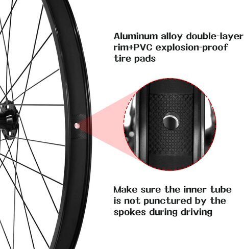 مجموعة عجلات الدراجة الجبلية مقاس 27.5 بوصة/29 بوصة، حافة من سبائك الألومنيوم خفيفة الوزن 32 ساعة، عجلات أمامية 15 * 110 مم خلفية 12 * 148 مم، مجموعة عجلات MTB بفرامل قرصية 8/9/10/11 in Kuwait