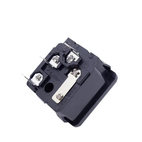 Power Socket with Fuse 2 Copper AC Socket Computer Socket AC-03 AC pin Male Socket in Saudi Arabia